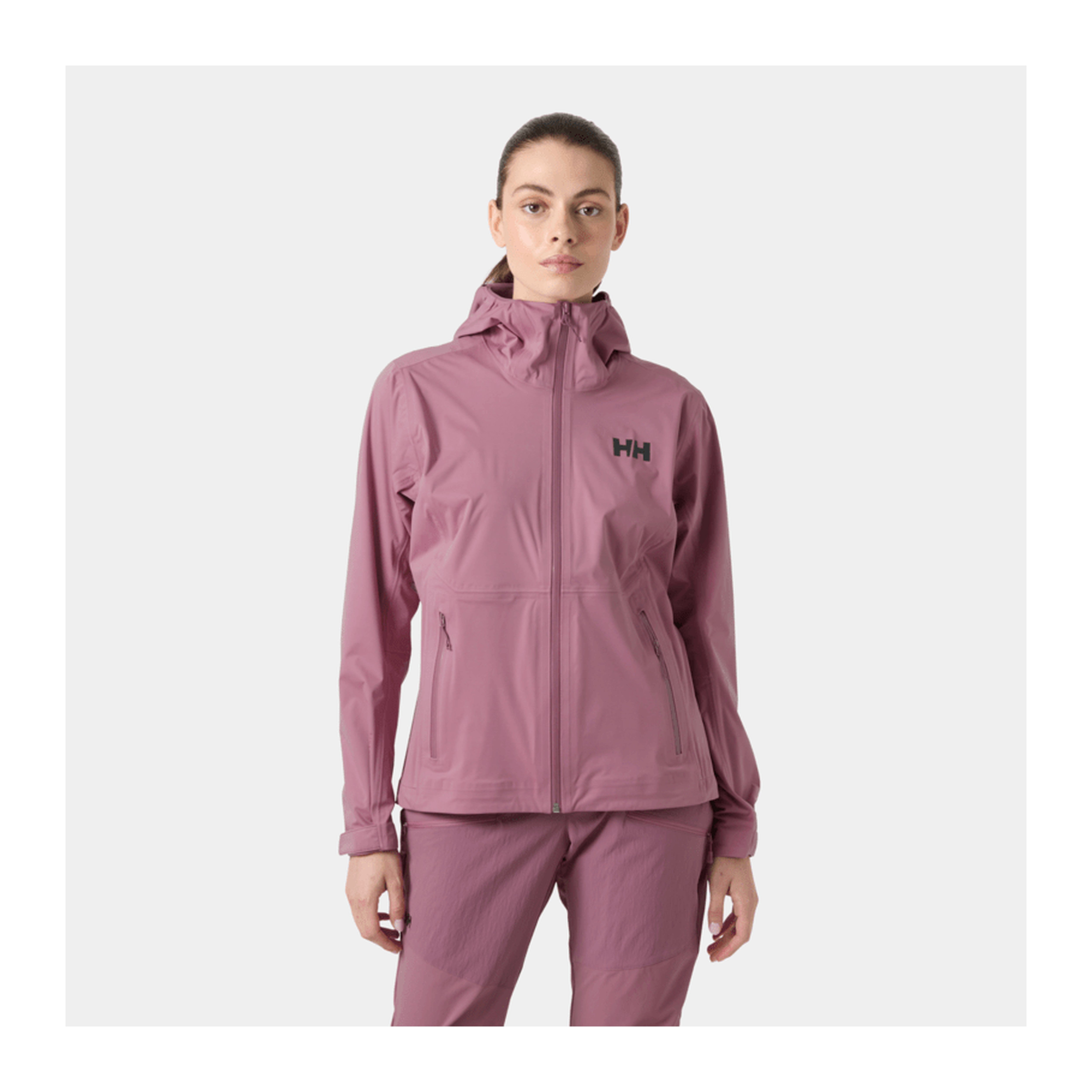 HH Women's W Momentum 3L Stretch Jkt – Wildberry – detail